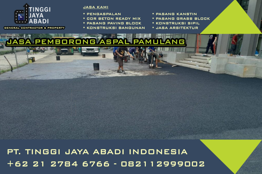 Jasa pemborong aspal pamulang