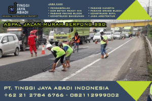 Aspal Jalan Murah serpong bsd