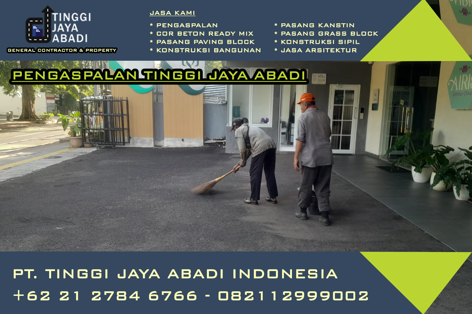 Jasa Pengaspalan Hotmix BSD