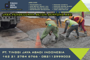 Jasa pengecoran beton serpong bsd