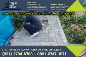 Jasa bongkar pasang paving blok Tegal