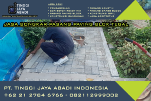 Jasa bongkar pasang paving blok Tegal