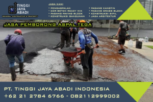 Jasa pemborong aspal tega