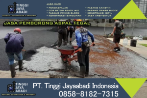 Jasa pemborong aspal tegal