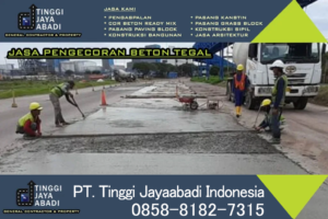 Jasa pengecoran beton tegal