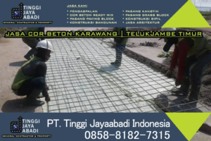jasa cor beton Karawang