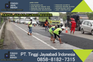 Aspal Jalan Murah Bogor