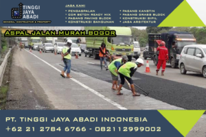Aspal Jalan Murah bogor