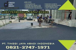 Asphalt contractor services in Bogor