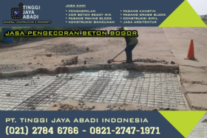 Jasa pengecoran beton Bogor