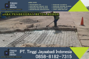 Jasa pengecoran beton Bogor