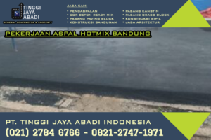 Pekerjaan Aspal Hotmix Bandung