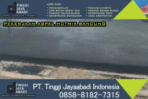 Pekerjaan Aspal Hotmix Bandung