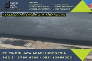 Pekerjaan Aspal Hotmix Bandung