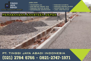 pemasangan kansteen depok