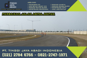 Perbaikan Jalan Aspal Depok