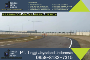 Perbaikan Jalan Aspal Depok