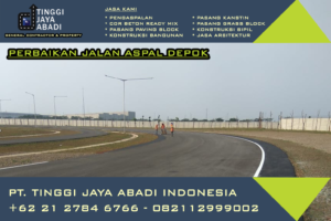 Perbaikan Jalan Aspal Depok