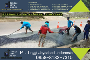 Perbaikan Jalan Aspal Surabaya