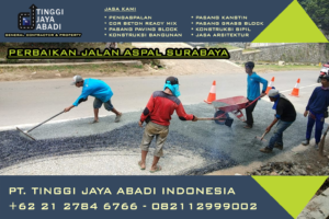 Perbaikan Jalan Aspal Surabaya