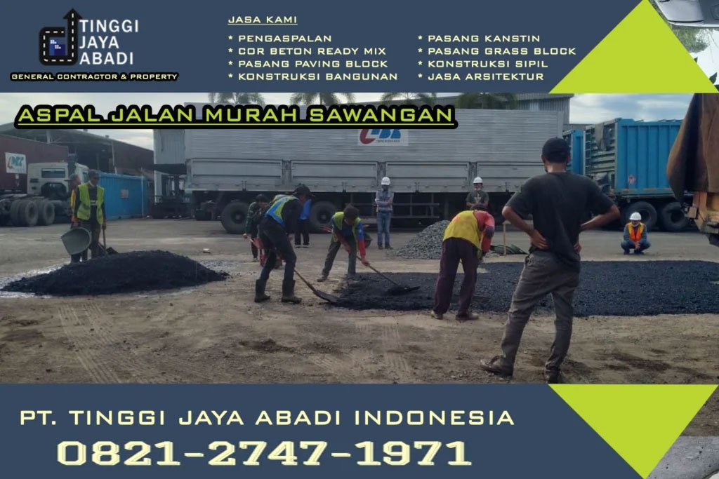 Aspal Jalan Murah Sawangan