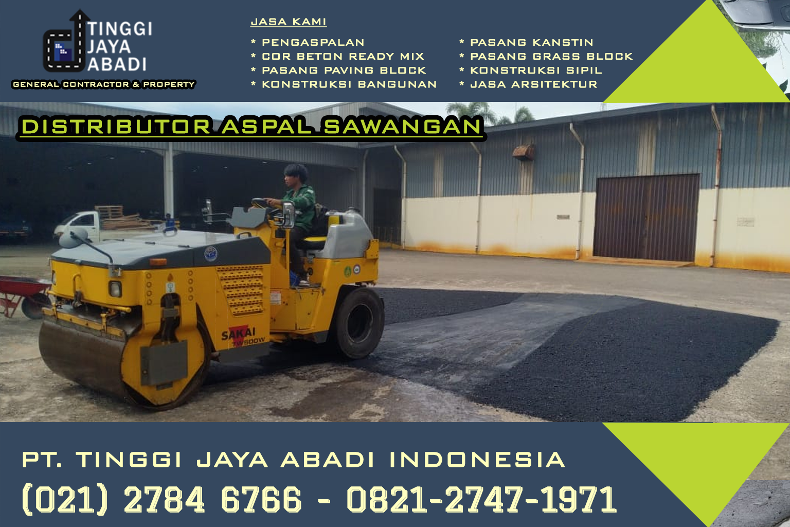 Distributor Aspal Sawangan