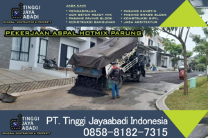 Pekerjaan Aspal Hotmix Parung