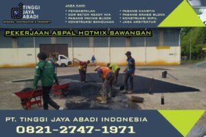 Pekerjaan Aspal Hotmix Sawangan