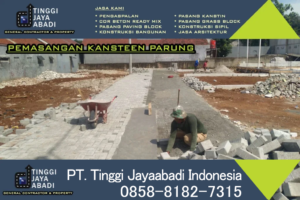 Pemasangan Kansteen Parung