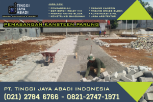 Pemasangan Kansteen Parung