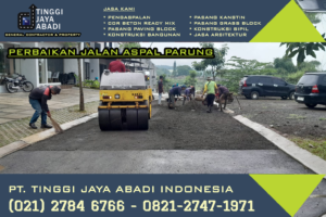 Perbaikan Jalan Aspal Parung